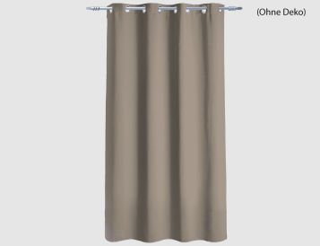 Ösenschal Tore Taupe