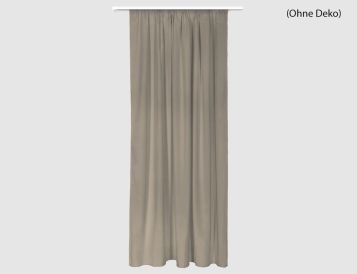 Schal mit Band Tore Taupe