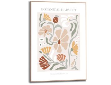 Bild Slim Frame Wood Botanical
