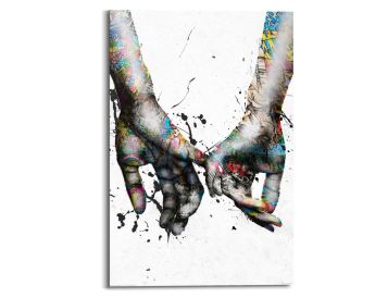 Bild Graffiti Liebe Bunt
