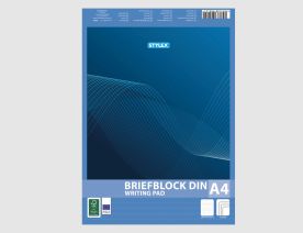 Briefblock liniert