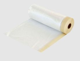 Abdeckfolie mit Klebeband