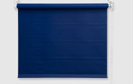 Abb. Kettenzugrollo dunkelblau