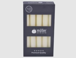 Abb. Tafelkerzen  Vanille 10er Pack