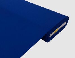 Abb. Dekostoff Uni blau