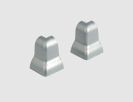 Außenecken in silber
