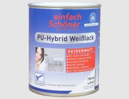 Abb. Weißlack seidenmatt