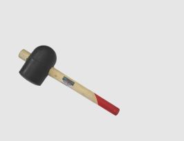 Abb. Gummihammer mit Holzgriff