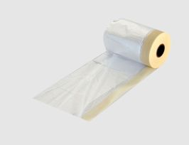 Abdeckfolie mit Klebeband