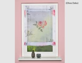 Abb. Bändchenrollo Amore rose