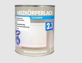 Abb. Heizkörperlack 2in1 glänzend Weiß