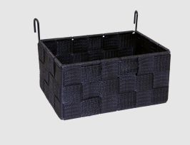 Abb. Aufhängekorb mit Haken anthrazit