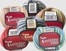 Abb. Strickgarn Twister Polo Color