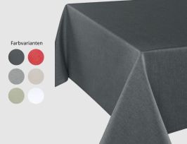 Abb. Tischdecke Uni Strukturoptik
