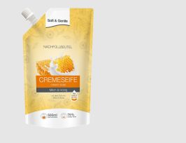 Abb. Cremeseife Nachfüller Milch & Honig