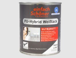 Abb. einfach Schöner PU Weißlack