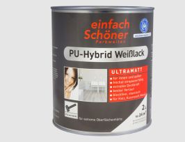 Abb. einfach Schöner PU Weißlack