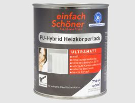 Abb. Heizkörperlack ultramatt Weiß