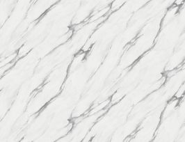 Abb. Papiertapete Marmoroptik fein Weiß, Grau