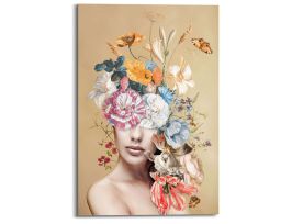Abb. Bild florales Gesicht