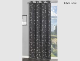 Abb. Ösenschal Assisi Anthrazit