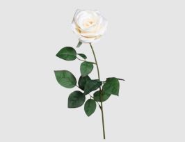 Abb. Kunstblume Rose Creme