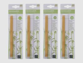 Abb. Strumpfstricknadeln Bambus 5er Pack