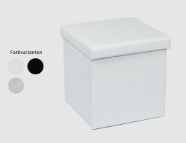 Abb. Sitzhocker Kunstleder faltbar
