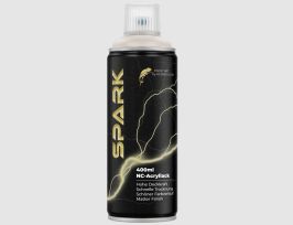 Abb. Spraylack Spark Lichtgrau matt