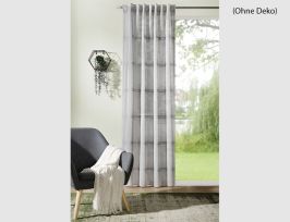 Abb. Verdeckte Schlaufe Ora Grau Lurex