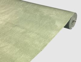 Abb. Möbelstoff Waffelvelours Grün