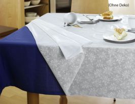 Abb. PVC Tischdecke transparent bedruckt