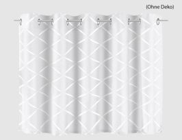 Abb. Scheibengardine Cordoba Weiß