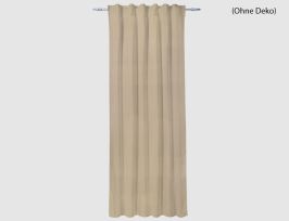 Abb. Verdeckte Schlaufe Helsinki Sand 245x135cm