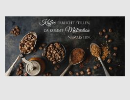 Abb. Bild Kaffee Spruch