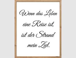 Abb. Bild Strand ist mein Ziel