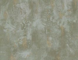 Abb. Vliestapete Betonoptik Grün, Braun