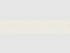 Tapetenborte Vinyl Wellenoptik Beige