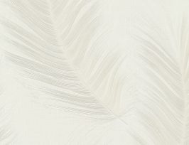 Abb. Vliestapete Federn Beige