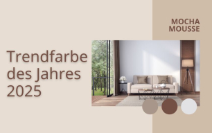 Mocha Mousse – Die Trendfarbe 2025 für Ihr Zuhause