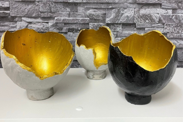 Betonschale selber machen - Schritt-für-Schritt-Anleitung mit Bildern