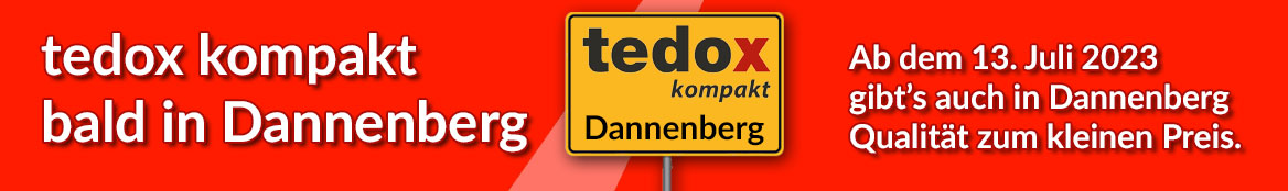 Filialeröffnung tedox kompakt Dannenberg