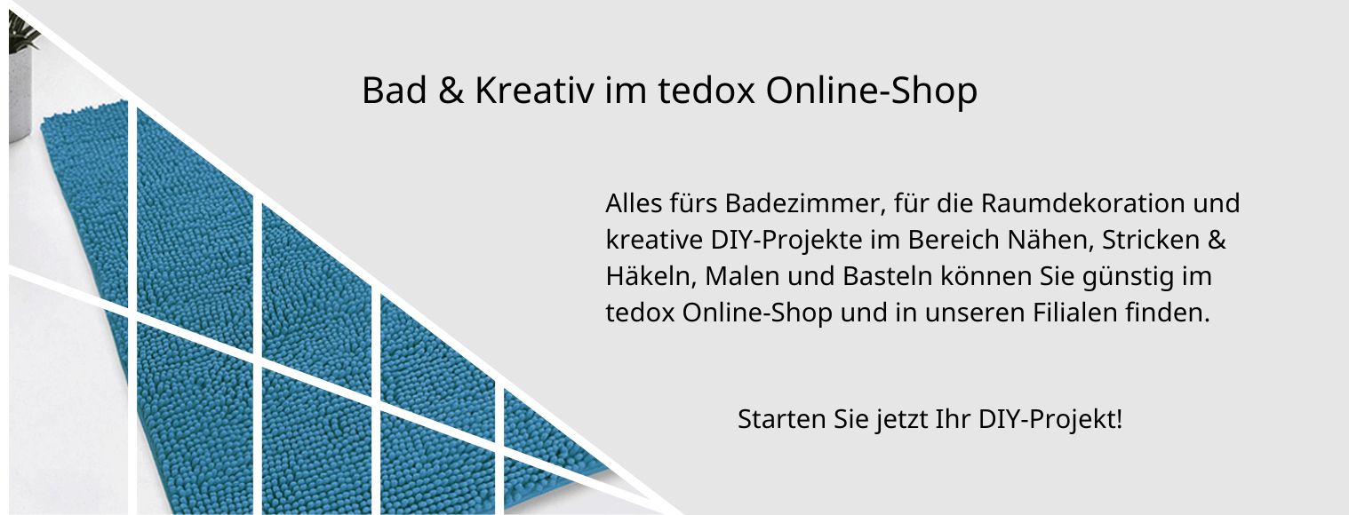 Bad & Kreativ im tedox Online-Shop