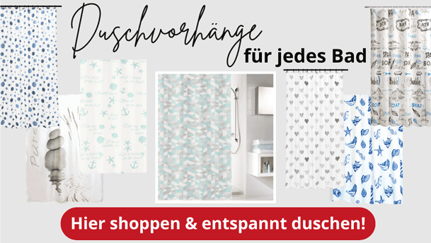Duschvorhänge von tedox Neuer Duschvorhang von tedox für jedes Bad – jetzt entspannt duschen!