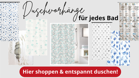 Duschvorhänge von tedox Neuer Duschvorhang von tedox für jedes Bad – jetzt entspannt duschen!