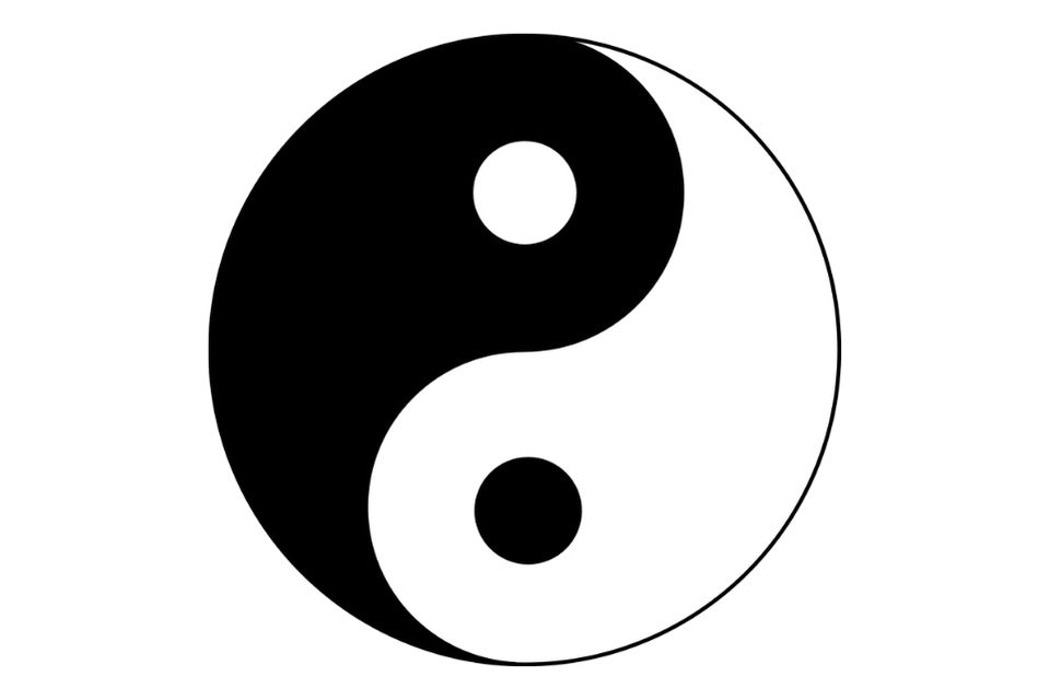 Ying Yang Zeichen