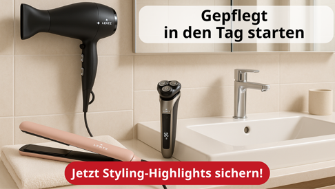 Körperpflege-Highlights im tedox Shop Alles für die Körperpflege im Badezimmer für den gepflegten Start in den Tag. Jetzt Styling-Highlights sichern!