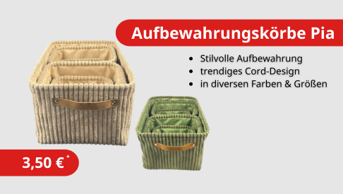 Aufbewahrungsk&ouml;rbe Pia