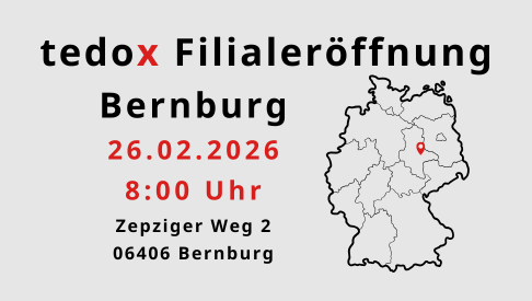 tedox Filiale in Bernburg