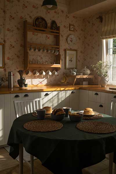 Landhausstil Wohnküche
